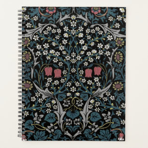 William Morris Blackthorn Floral Art Nouveau Planner