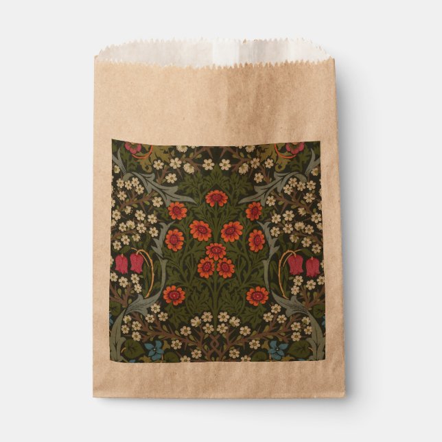 William Morris Blackthorn Garden Flower Classic Favour Bags (Front)