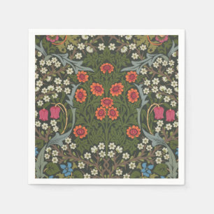 William Morris Blackthorn Garden Flower Classic Napkin