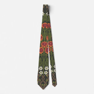 William Morris Blackthorn Garden Flower Classic Tie