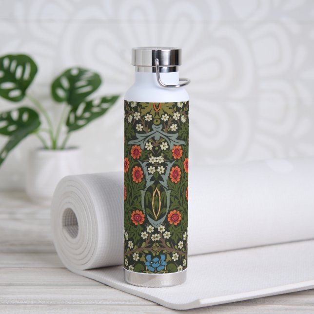 William Morris Blackthorn Garden Flower Classic Water Bottle (Yoga)