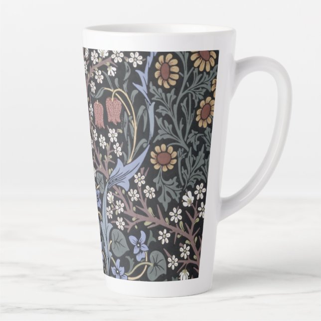 William Morris - Blackthorn Pattern Latte Mug (Right)