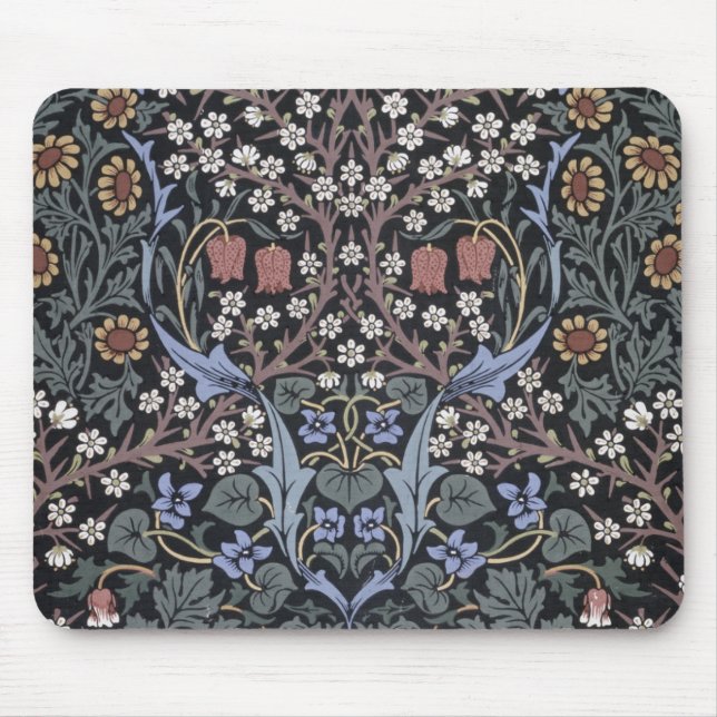 William Morris - Blackthorn Pattern Mouse Mat (Front)