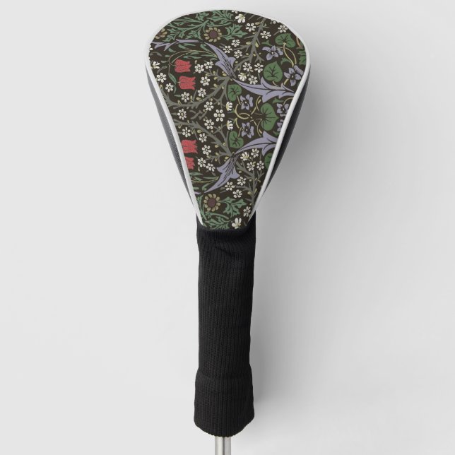 William Morris Blackthorn Tapestry Floral Golf Head Cover (Front)