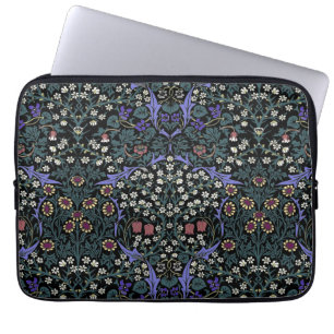 William Morris Blackthorn Victorian Wallpaper Laptop Sleeve