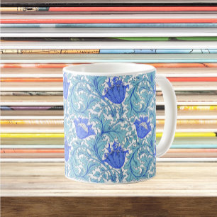 William Morris Blue Anemones Coffee Mug