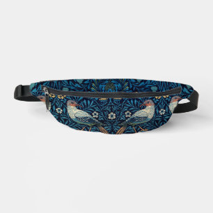 William Morris Blue Birds Floral Tapestry Classic Bum Bags