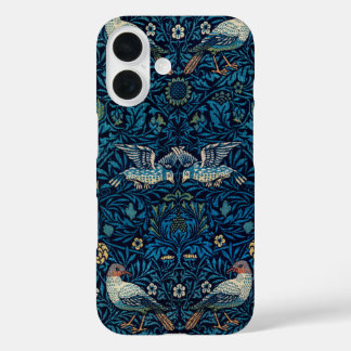 William Morris Blue Birds Tapestry Classic iPhone 16 Case