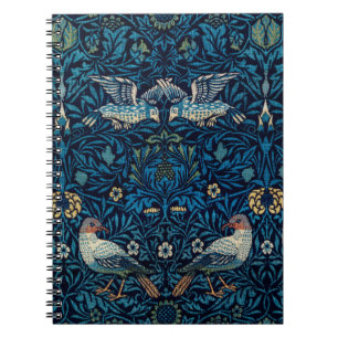 William Morris Blue Birds Tapestry Classic Notebook