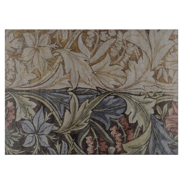 William Morris Bluebell Tapestry Botanical Classic Cutting Board (Front)
