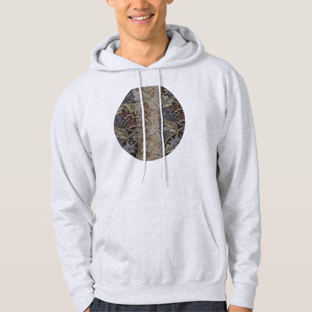 William Morris Bluebell Tapestry Botanical Classic Hoodie (Front)