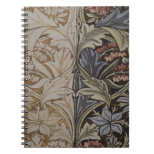 William Morris Bluebell Tapestry Botanical Classic Notebook (Front)