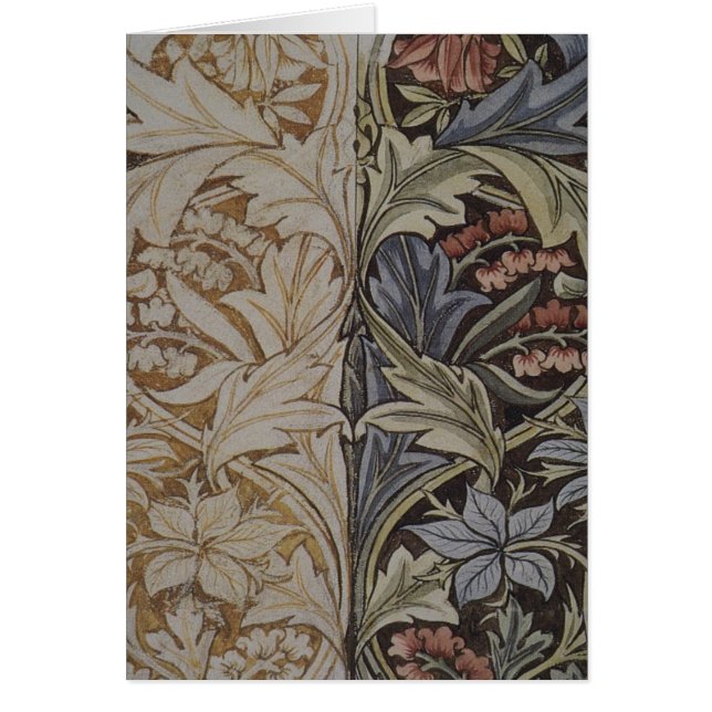William Morris Bluebell Tapestry Design (Front)