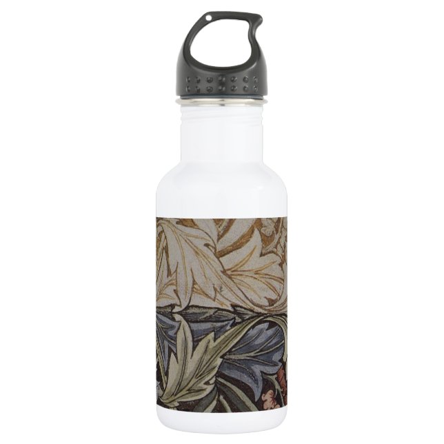 William Morris Bluebell Tapestry Design 532 Ml Water Bottle (Front)