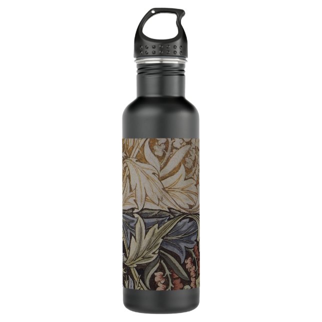 William Morris Bluebell Tapestry Design 710 Ml Water Bottle (Front)