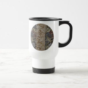 William Morris Bluebell Tapestry Design Travel Mug