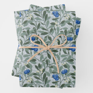 William Morris, Blueberry Wrapping Paper Sheet