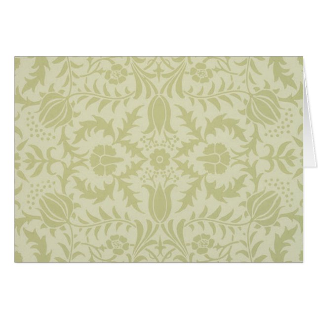 William Morris Borage Wedding Soft Green (Front Horizontal)