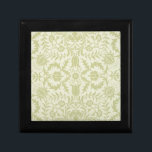 William Morris Borage Wedding Soft Green Gift Box<br><div class="desc">This beautiful antique pattern is based on the William Morris Borage wallpaper design from the mid 1800s. A lovely pattern for soft and beautiful gifts,  traditional weddings and celebrations,  it's subtle and gorgeous.</div>
