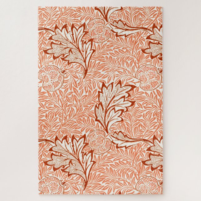 William Morris Botanical Apple Design Jigsaw Puzzle (Vertical)