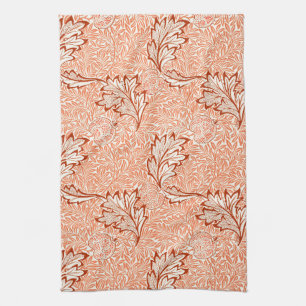 William Morris Botanical Apple Design Tea Towel