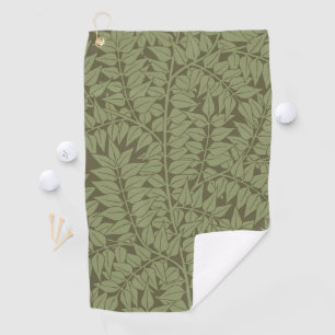 William Morris Branch Art Nouveau Classic Design Golf Towel