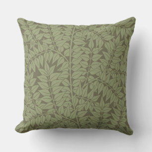 William Morris Branch Leaves Wallpaper Cushion