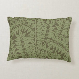 William Morris Branch Leaves Wallpaper Decorative Cushion