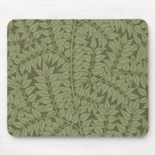 William Morris Branch Leaves Wallpaper Mouse Mat