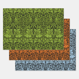 William Morris Brer Rabbit Design Wrapping Paper Sheet