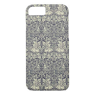 William Morris Brer Rabbit Vintage Blue Pattern iPhone 8/7 Case