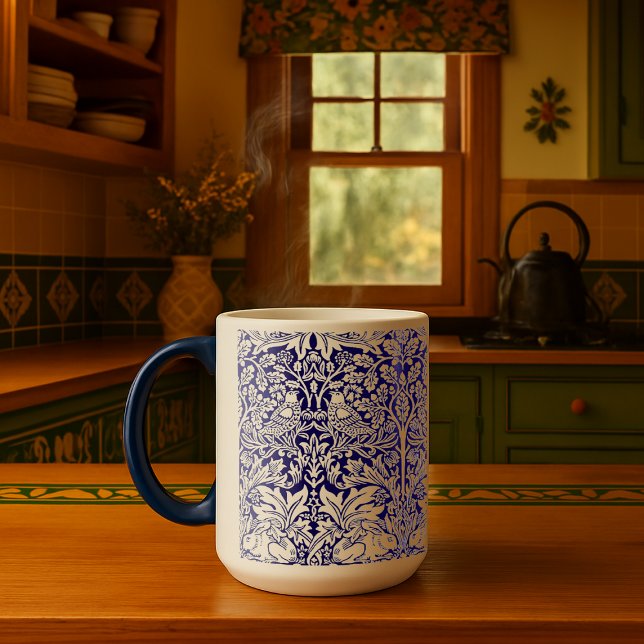 William Morris Brer Rabbit Vintage Pattern Mug (Creator Uploaded)