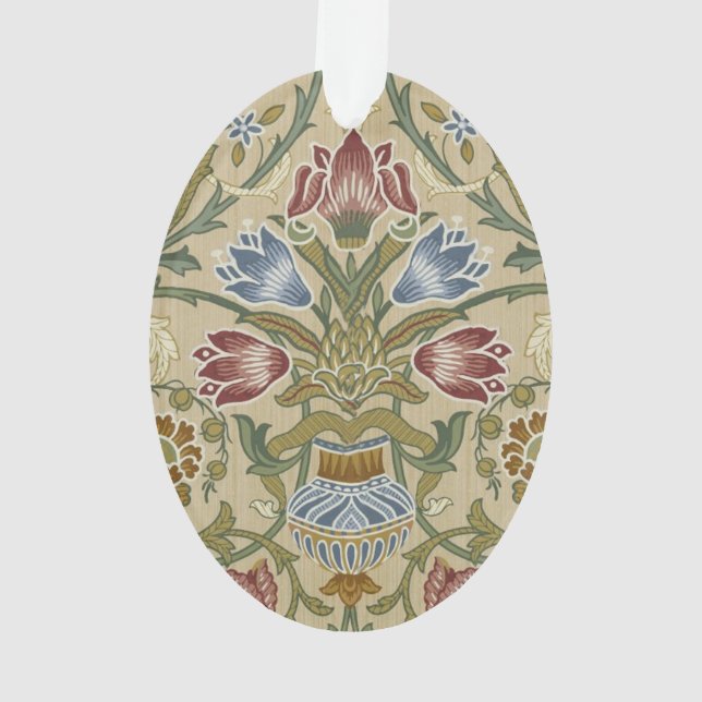 William Morris Brocade Floral Wallpaper Pattern Ornament (Back)