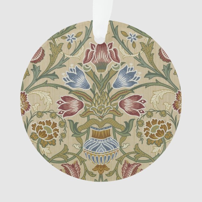 William Morris Brocade Floral Wallpaper Pattern Ornament (Front)
