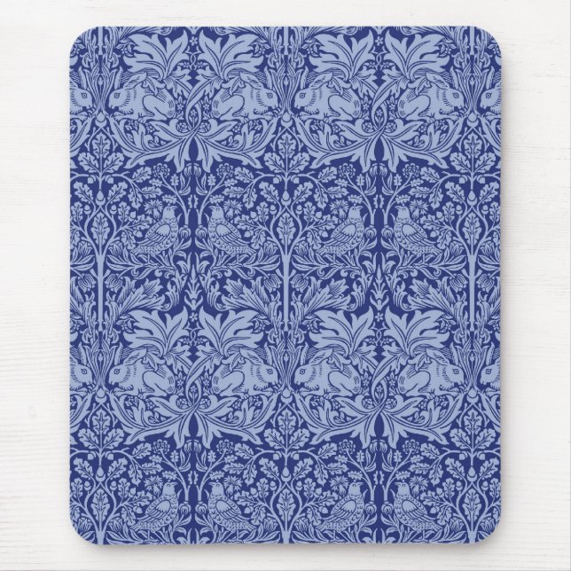 William Morris Brother Rabbit Design Mousepad (Front)