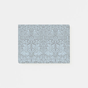 William Morris Brother Rabbit Light Blue Black Post-it Notes