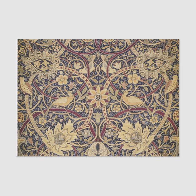 William Morris Bullerswood Carpet Detail Tissue Paper (Front)