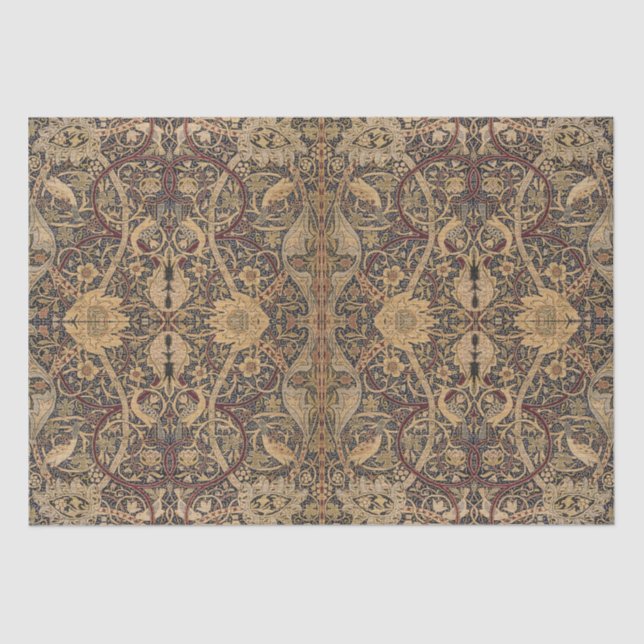 William Morris Bullerswood Carpet Detail Tissue Paper (Front)