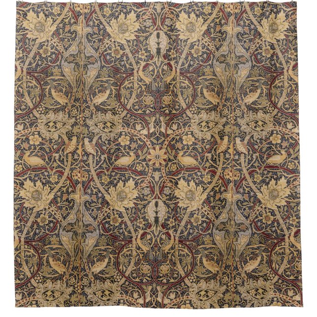 William Morris Bullerswood Carpet  Shower Curtain (Front)