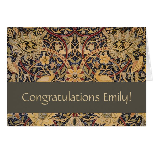 William Morris Bullerswood Faux Tapestry (Front Horizontal)