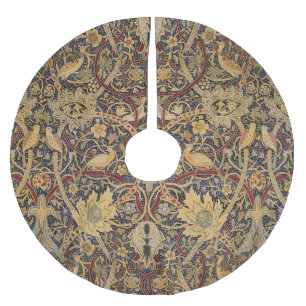 William Morris Bullerswood Faux Tapestry Brushed Polyester Tree Skirt