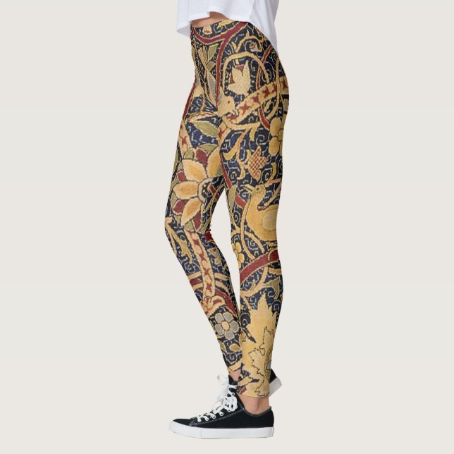 William Morris Bullerswood Faux Tapestry Leggings (Left)