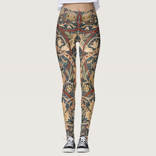 William Morris Bullerswood Faux Tapestry Leggings (Front)