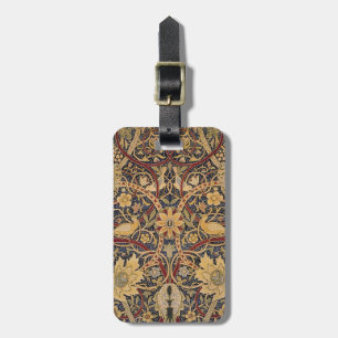 William Morris Bullerswood Faux Tapestry Luggage Tag