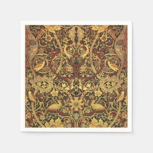 William Morris Bullerswood Faux Tapestry  Napkin