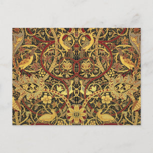 William Morris Bullerswood Faux Tapestry Postcard