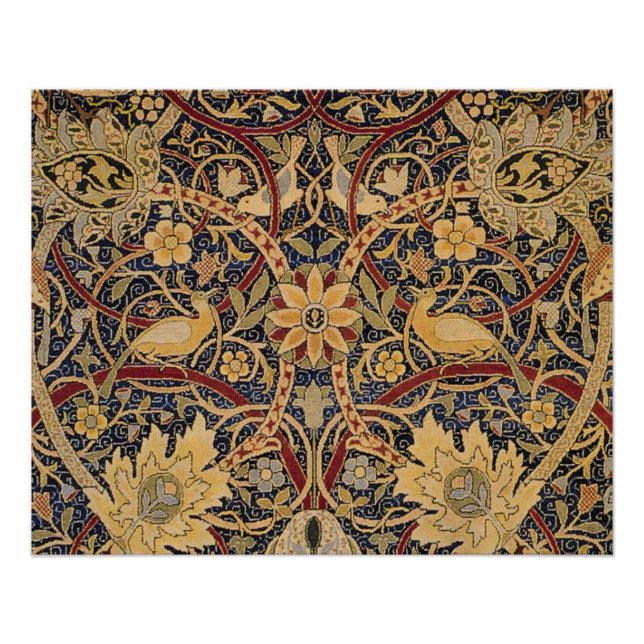William Morris Bullerswood Faux Tapestry Poster (Front)