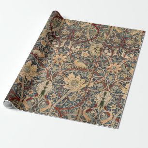 William Morris Bullerswood Faux Tapestry Wrapping Paper