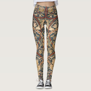 William Morris Bullerswood Vintage Bird Art Leggings