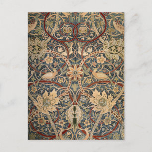 William Morris Bullerswood Vintage Bird Art Postcard